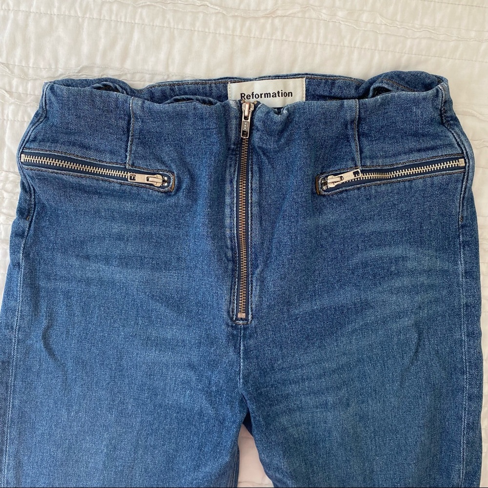 Reformation Niki Jean in Kasai - Picture 5 of 12